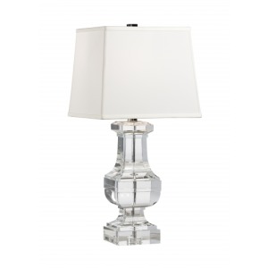 Square Crystal Urn Lamp