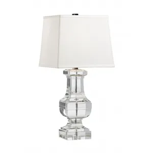 Square Crystal Urn Lamp