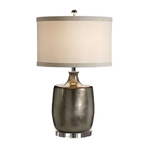 Silver Bottle Lamp