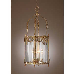 Lantern With Swags