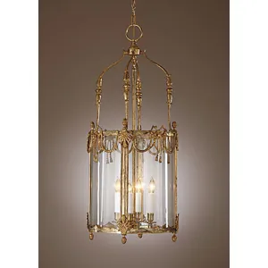 Lantern With Swags