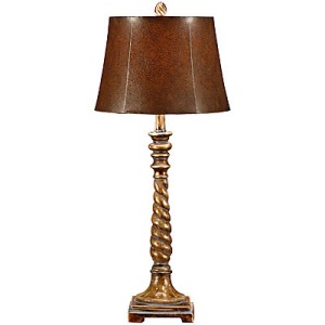 Rope Twist Stick Lamp
