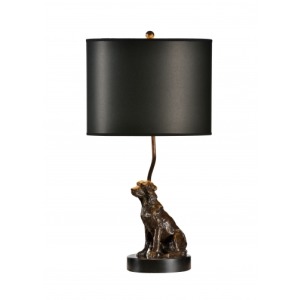 Lit Dog Lamp