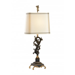 Scrolls In Black Lamp