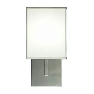 Square Wall Sconce Nickel