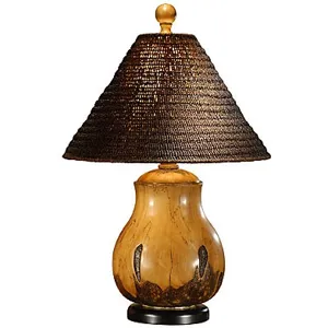 Treetrunk Turning Lamp