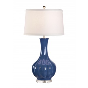 Scalloped Bottle Lamp