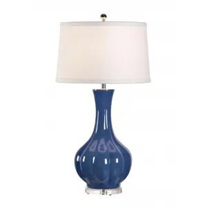 Scalloped Bottle Lamp