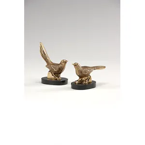 Plinthed Birds (pair)