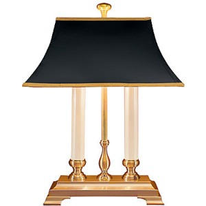 Twin Candle Desk Lamp
