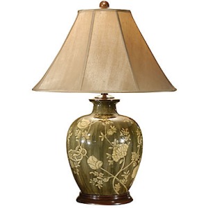Creamy Flowers Lamp