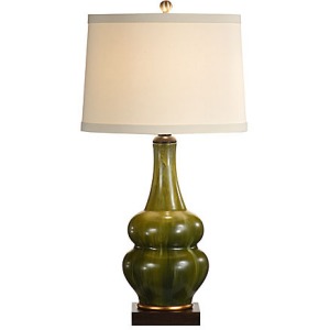 Flowing Green Lamp