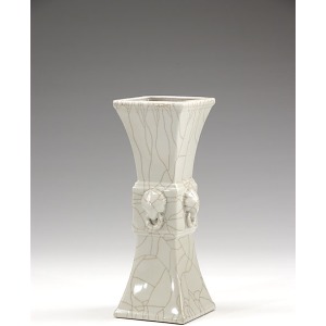 Square Trumpet Vase