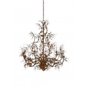 Crystal Buds Chandelier