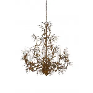 Crystal Buds Chandelier