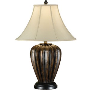 Old Brass Ribs Lamp