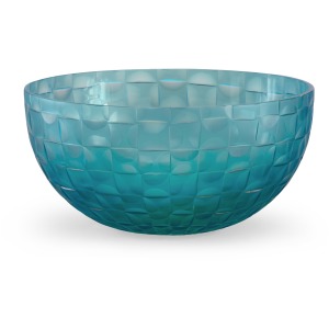 Squares Cut Glass Centerpiece
