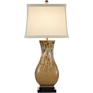 Mottled With Green Lamp
