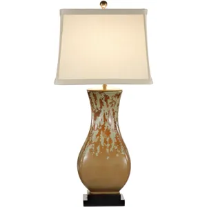 Mottled With Green Lamp