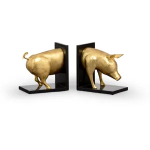 Piggie Bookends Pair