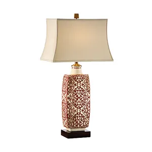 Embroidered Bottle Lamp