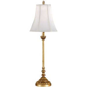 Simple Gold Buffet Lamp
