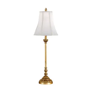 Simple Gold Buffet Lamp