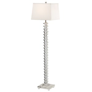 Stacked Crystals Floor Lamp