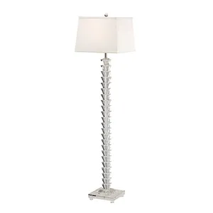 Stacked Crystals Floor Lamp