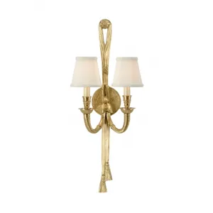 Tassel Twist Double Sconce
