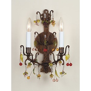 Sconce With Crystals
