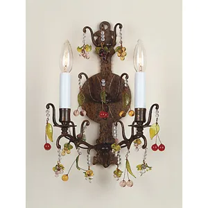 Sconce With Crystals