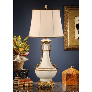 Important Urn Lamp