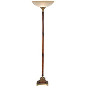 Torchiere Of Wood