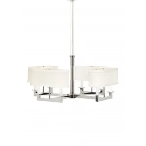 Long Squares Chandelier