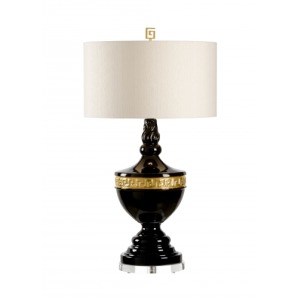 Gate Post Finial Lamp-black