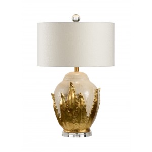Agave Lamp - With Gold