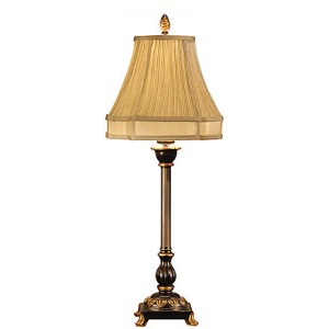 Footed Candlestick Lamp