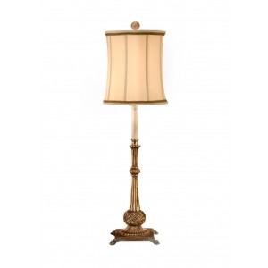 Carved Buffet Lamp