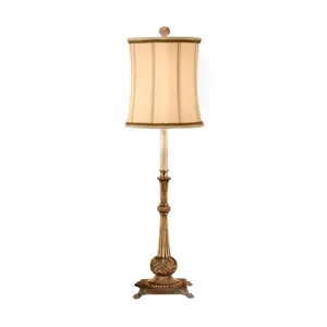Carved Buffet Lamp