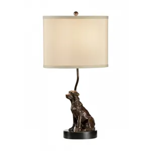 Lit Dog Lamp