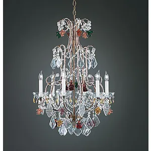 Crystal Fruits Chandelier