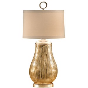 Broom Finish Vase Lamp