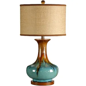 Drip Glaze Bottle Lamp