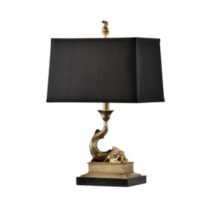 Mounted Dolphin Lamp-right