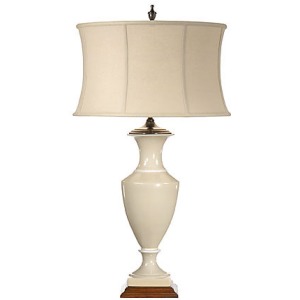 Urn With Cream Lamp