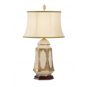 Bound With Brass Jar Lamp