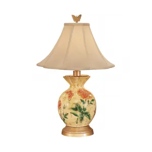 Gathered Vase Lamp
