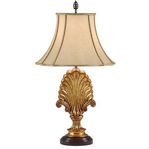 Shell And Scrolls Lamp
