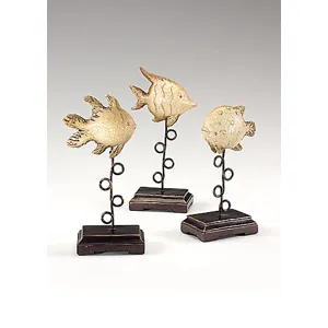 Plinthed Fish (set 3)